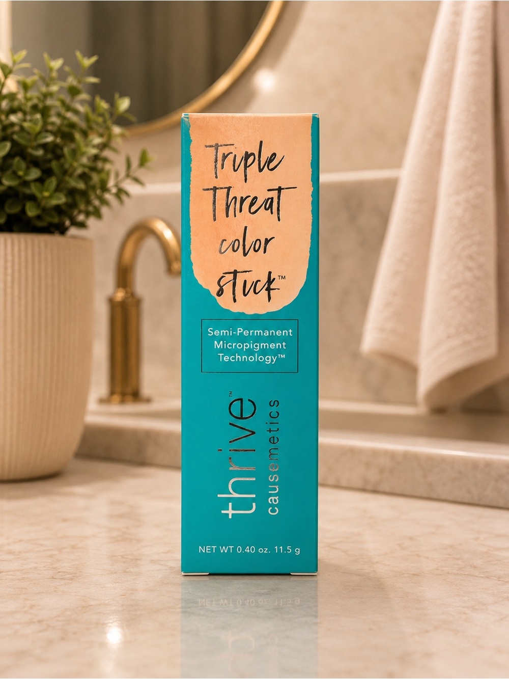 Thrive Causemetics Triple Threat Color Stick “Joy” Multistick Light Glow Shimmer